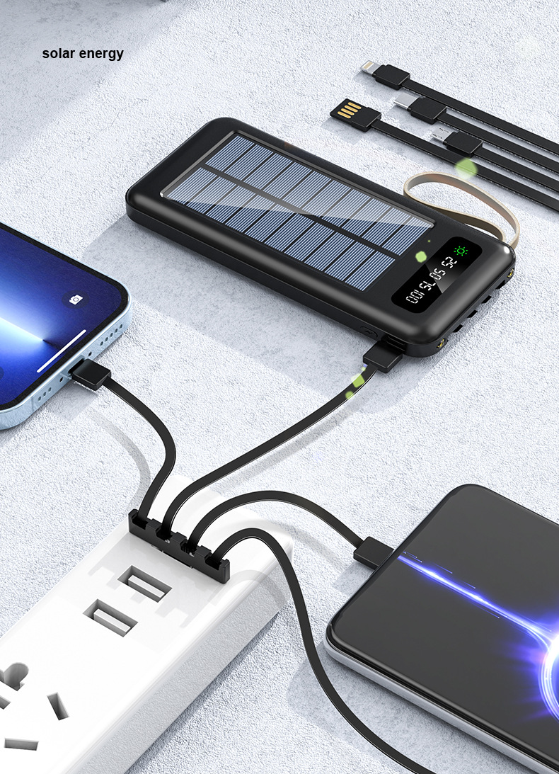 Solar-Powerbank mit hoher Kapazität